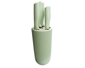 6 tlg. Messer-Set, grün