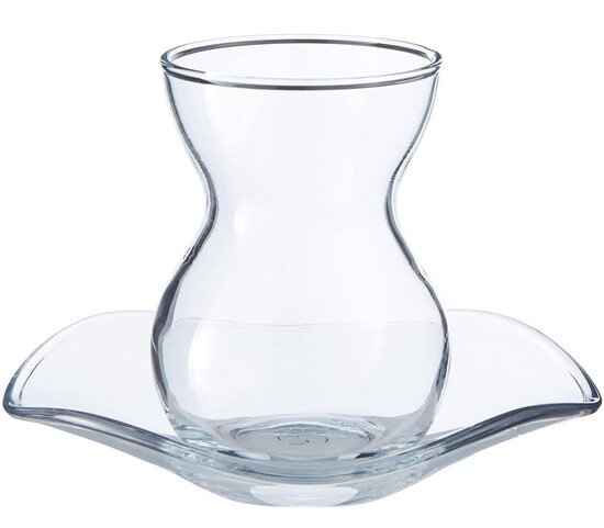 6er Unterteller glass Dantel (54631)1118939 6er Unterteller glass Dantel (54631)1118939