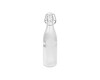 Glasflasche mit Edelstahl-Bügelklappe