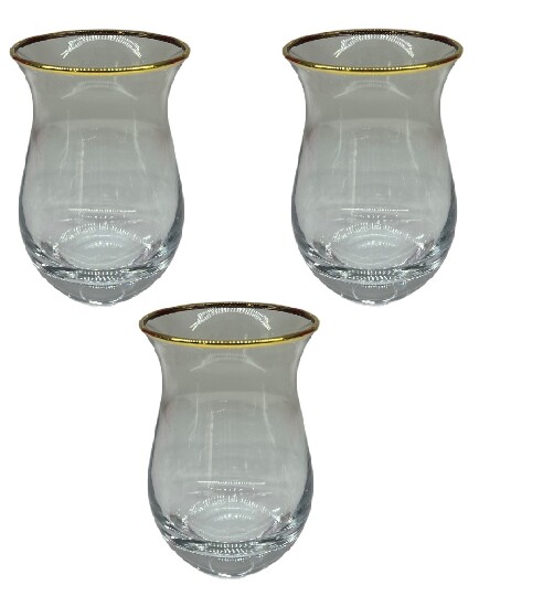 3er Teeglas 175cc GALATA GOLD