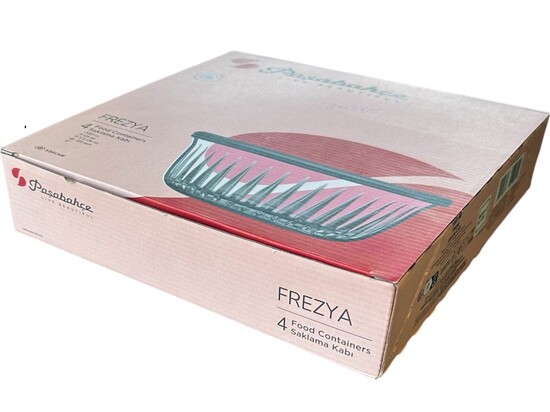 6er Frezya Schale Mit Deckel klein 175cc  (530146) 6er Frezya Schale Mit Deckel klein 175cc  (530146)