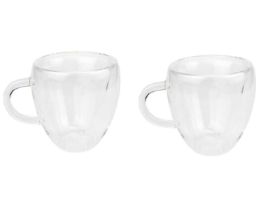 2tlg. Doppelwandiges Cafe Creme Set 240ml