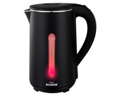 Wasserkocher Edelstahl 1,8 L Schwarz Matt, Schäfer