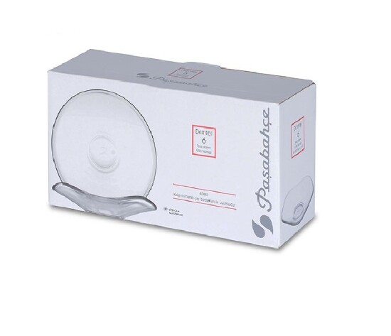 6er Unterteller glass Dantel (54631)1118939 6er Unterteller glass Dantel (54631)1118939