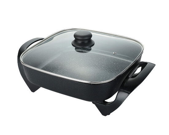Eckige Pizzapfanne 30x30cm, tief 6cm