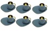 12tlg. Kaffee-Set 190ml Serie Sadia Anthrazit