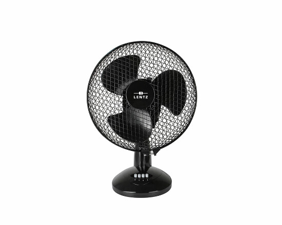 Tischventilator Ø30cm schwarz
