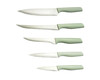 6 tlg. Messer-Set, grün