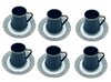 12tlg. Kaffee-Set 190ml Serie Yara Schwarz