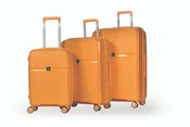 3-tlg.Kofferset POLYPROPYLENE Orange