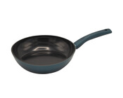 Wok - Pfanne Ø 24 cm NEW Nora Petrol Keramik Pfas Frei