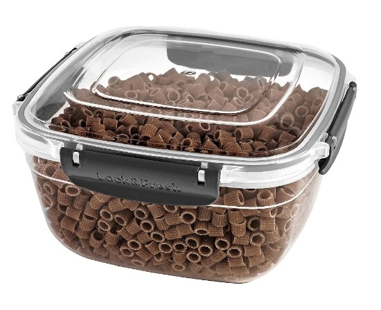 Frischhaltedose 2400ml Serie Nora Grau