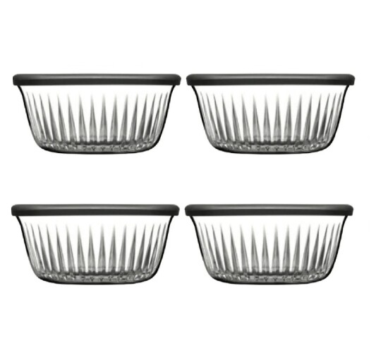 4er Frezya Schale Mit Deckel groß 330cc (530156) 4er Frezya Schale Mit Deckel groß 330cc (530156)