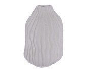 Keramik Vase mit Sandstruktur 23 cm Sabbia