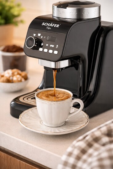 Türkische Kaffeemaschine Automatische Kaffee Funktion 