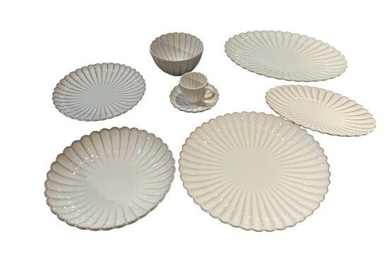 Servierplatte oval 30,5 x 21 cm Serie Nostalgia