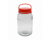Aufbewahrungsglas mit Deckel und Griff 10 Liter