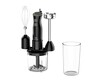 6 tlg. Stabmixer-Set Edelstahlmixstab 250 Watt