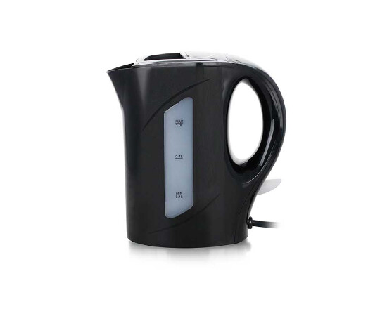 Wasserkocher 1 Liter 900 Watt Kunststoff schwarz