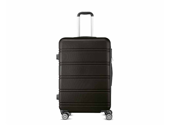 3-teiliges ABS Kofferset Line schwarz