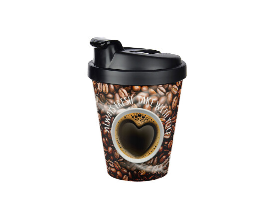 Kaffeebecker mit Deckel ToGo 440ml