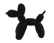 Dekofigur Pudel schwarz 17,5 cm Chang