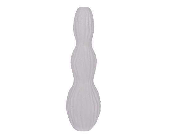Keramik Vase mit Sandstruktur 27 cm Sabbia