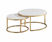 Couchtisch gold 2er, Trinkerbell