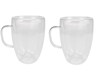 2tlg. Doppelwandiges Caf  au Lait Set 350ml