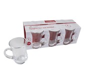 6er Teeglas  m.Grift 130ml
