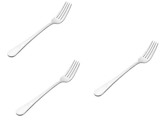 3-tlg. Kuchengabel Serie Alya 18/10
