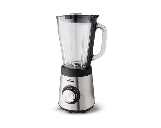 Standmixer 1,5l Glas/Edelstahl 500W, SCHÄFER