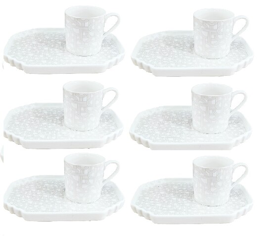 12tlg Espresso-Set 100 ml Serie Lara