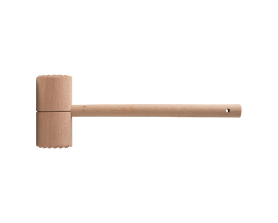 Fleischhammer aus Holz 28x10x4,9cm
