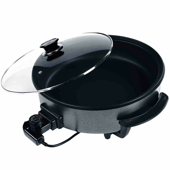 Multipfanne Elektrisch breit 42cm höhe 7cm Pizza pan