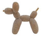 Dekofigur Pudel gold 17,5 cm Chang