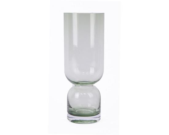 Glas Vase 26,5 cm Anthrazit