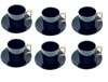 12tlg. Kaffee-Set 190ml Serie Aliya Schwarz