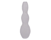 Keramik Vase mit Sandstruktur Sabbia - Ø 9 x H 32 cm