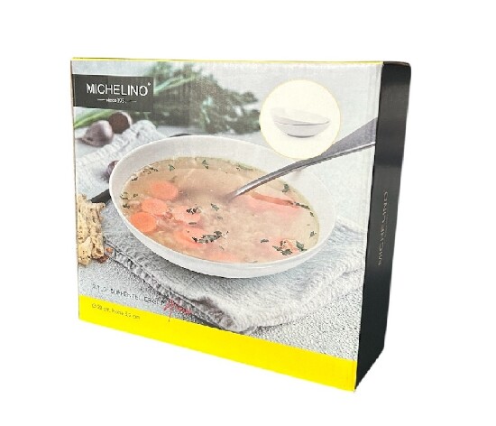 2-tlg. Suppenteller-  20cm set  Weiß