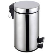 Tretabfalleimer Edelstahl 12 Liter