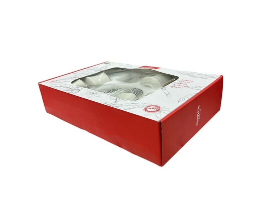 12tlg. Kaffee-Set 190ml Serie Aliya Schwarz