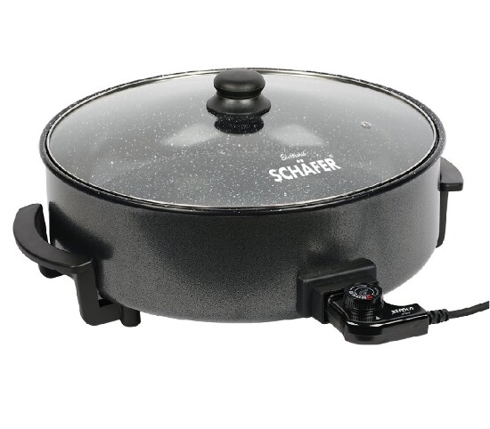 Multipfanne Elektrisch breit 42cm höhe 11cm Pizza pan