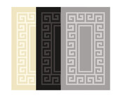 2tlg.Badezimmergarnitur 3 farbig 60x100 + 50x60 uni farbig