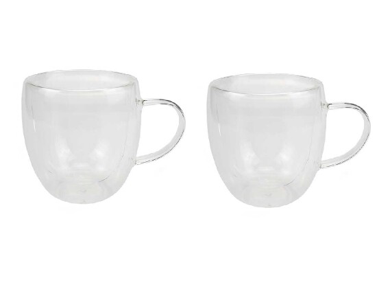2tlg. Doppelwandiges Cappuccino Set 250ml