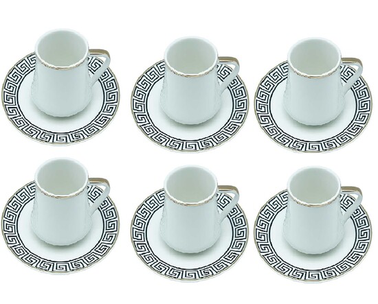 12tlg. Kaffee-Set 190ml Serie Yara Weiß