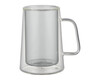 4tlg Kaffeetasse Doppelwand  200 ml anthrazit