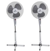 2er pack Standventilator Doppelt 40cm