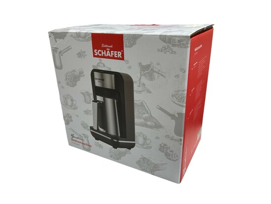 Mokkamaschine Kaffeekocher Schwarz 250ml (1-4 cups capacity)