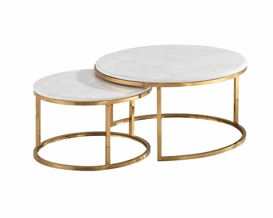 Couchtisch gold 2er, Trinkerbell